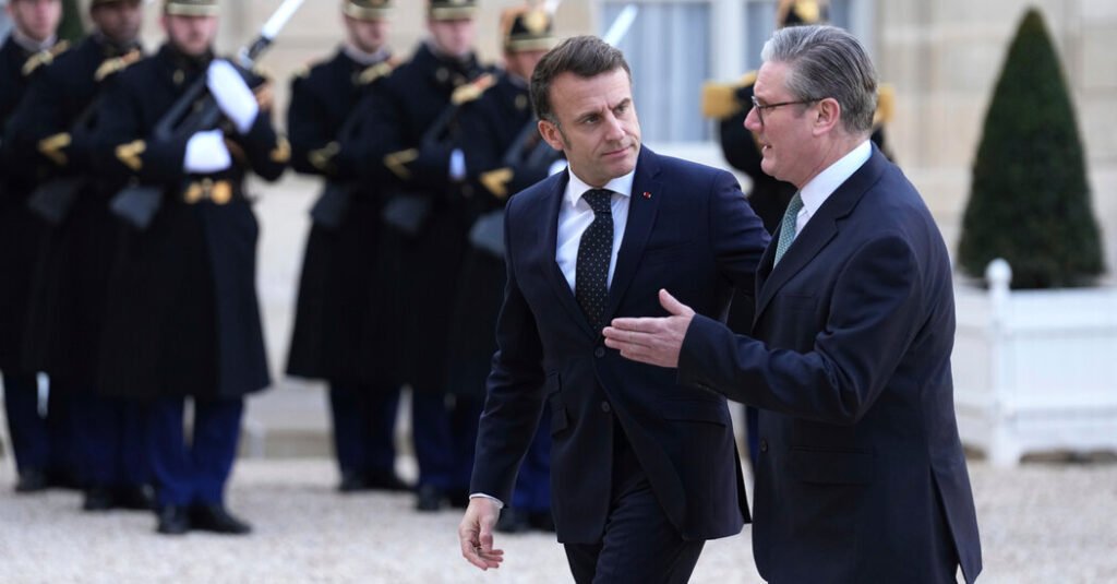 Macron and Starmer